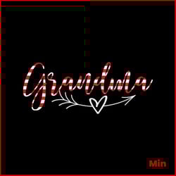 grandma christmas svg, christmas svg, grandma svg, christmas heart svg