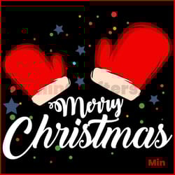 gloves merry christmas svg, christmas svg, christmas gloves svg