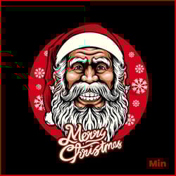 santa smile merry christmas svg, christmas svg, santa smile svg