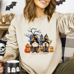 halloween gnomes sweatshirt, halloween shirt, halloween gnomes t,shirt, halloween funny shirt, halloween gnome tee, hall