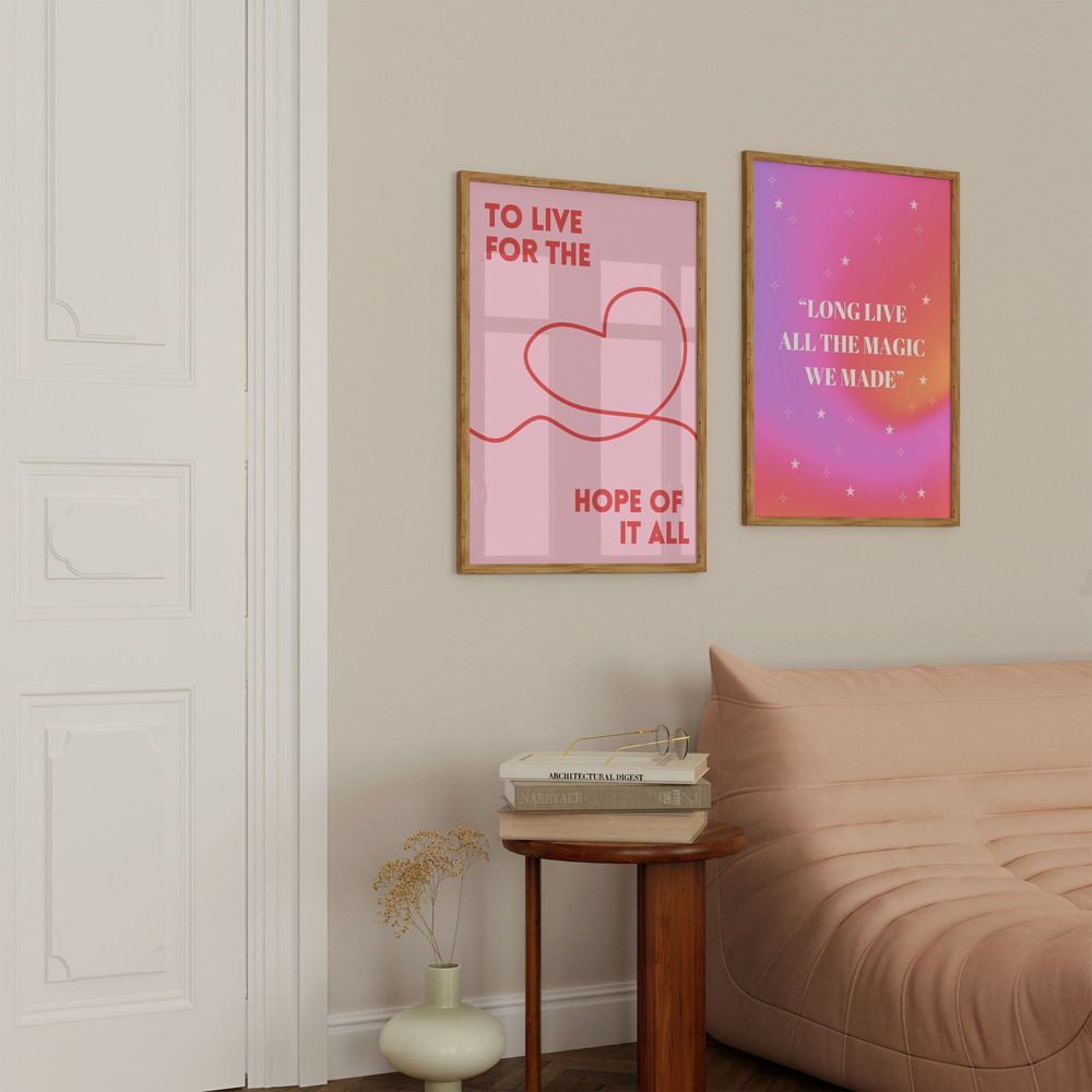 Set of 2 Taylor Swift Posters, August Taylor Swift Poster, Taylor August Print, August Taylor Swift, Love Live Poster, Swiftie Gallery Wall-1.jpg