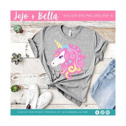 unicorn svg - svg, dxf, eps, jpeg, png, ai, pdf, cut file - unicorn svg cut file - unicorn svg file - unicorn clipart -
