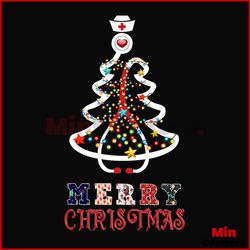 Merry Christmas Pine Tree Svg, Christmas Svg, Christmas Tree Svg, Gift svg