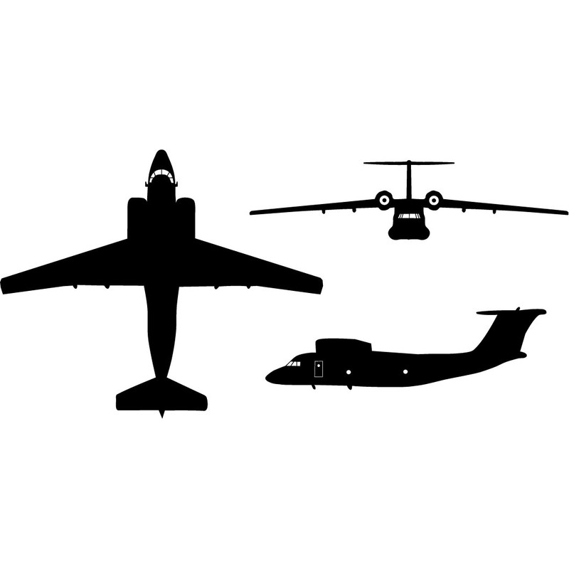 Antonov An 72 Coaler C three view silhouette.jpg