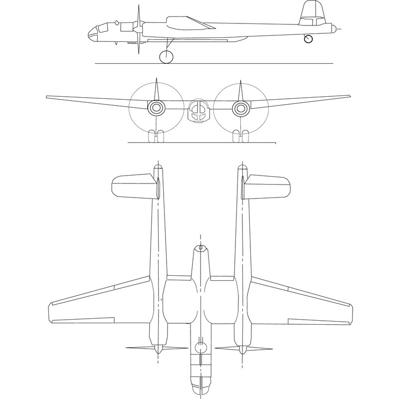 Arado E.340 3 view.jpg