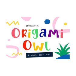 origami font, cricut font, kids font, fonts for cricut, handwritten font, procreate font, playful font, modern font, fun