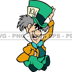 March Hare Svg, Cartoon Customs SVG, EPS, PNG, DXF 97