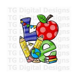school png, back to school png, teacher clipart, school love png, school design, teacher download, shirt design, teacher