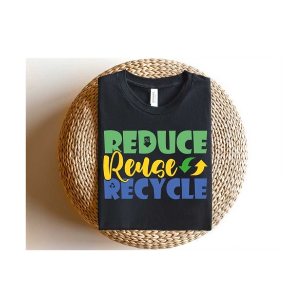 Reduce reuse recycle svg, earth day printable, sublimation d | Inspire ...