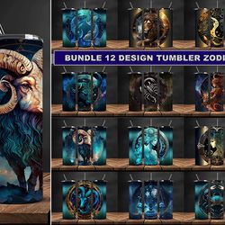 zodiac bundle 20 oz skinny tumbler ,zodiac tumbler wrap, 20oz skinny tumbler png, zodiac wrap 56