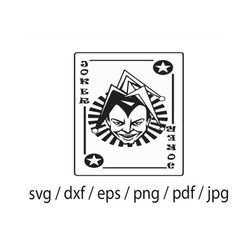joker card svg, joker card png, joker card pdf, joker playing card svg, joker playing card png, joker playing card pdf