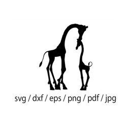 giraffe love svg, baby giraffe svg, giraffe family,giraffe head svg, giraffe head cut file, giraffe head dxf, animal svg