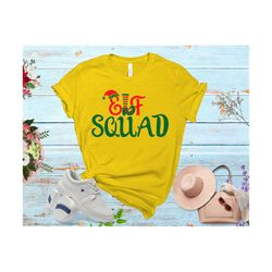 the elf squad, elf christmas shirts svg, family elf bundle svg, svg cut files, mommy elf, daddy elf, family christmas sh