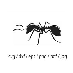 ant svg, insect svg, ant dxf, ant png, ant clipart, ant files, eps