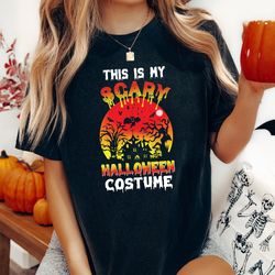 funny halloween shirt, this is my halloween costume t-shirt, halloween gift, halloween costume shirt, costume for hallow