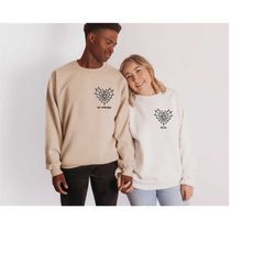 matching super hero couple sweatshirt, custom couple hoodie, matching sweatshirt, valentines day hoodie, couple sweatshi