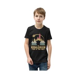 kidalorian shirt, kidalorian t-shirt, funny kids shirt, shirts for kids, the mandalorian, dadalorian shirt, matching fam