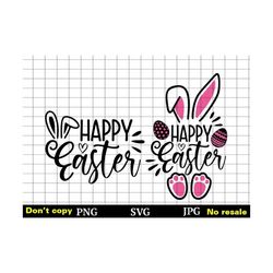happy easter svg, easter bunny svg, kids easter svg, funny easter svg, rabbit easter shirt, bunny svg, easter egg svg, e