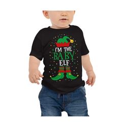 Baby Elf Shirt, Brother Elf Shirt, Sister Elf Dad Elf, Christmas Family Matching Tee, Christmas Gift, Family Tee, Christ