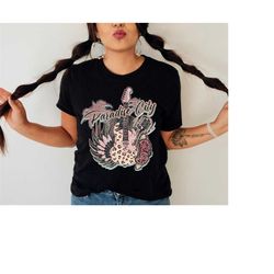 paradise city shirt, rock and roll shirt, music printed shirt, guitar shirt, gift for gnr fans, rock music lover tee, gu