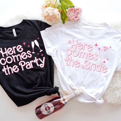 here comes the bride bachelorette party shirts, funny bachelorette bride shirt, bridal shower t-shirt, disco bachelorett