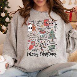 merry christmas sweatshirt, retro christmas santa claus shirt, christmas things sweatshirt, christmas vibes shirt, chris