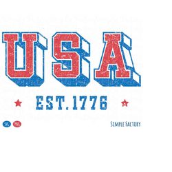 retro usa est 1776 sublimation svg png, 1776 png, usa png, 4th of july png, vintage usa distressed 1776 sublimation shir