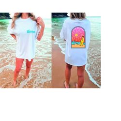beach tshirt, comfort colors shirt, oversized summer tee, vintage inspired tee, comfort colors t-shirt, positive tee, su