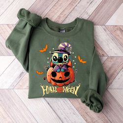 stitch horror halloween t-shirt, stitch halloween, disney halloween pumpkin shirt, disney trick or treat, disney hallowe