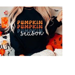 Pumpkin Season SVG PNG PDF, Thanksgiving Svg, Autumn Vibes Svg, Fall Shirt Svg, Hello Pumpkin Svg, Halloween Svg, Png Su