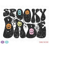 retro pumpkin spooky babe png, pumpkin spooky babe png, halloween png, vintage groovy pumpkin halloween spooky babe subl