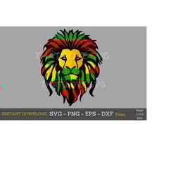 rasta lion svg, lion clipart, rasta shirt svg, 420 svg, high lion svg, lion cutfile, weed svg, 420 svg, 420 shirt svg, d
