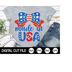 4th of july girl svg, made in usa svg, independence day, memorial day, patriotic svg, american flag shirt, merica png, s
