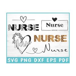 nurse svg bundle, nurse quotes, nurse sayings, nurse clipart, nurse life svg, nurse monogram, nurse cut file, nurse mom,