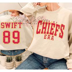 In My KC Chief Era Shirt, Kansas City Football Sweatshirt, Taylor Travis T-Shirt, America Football S