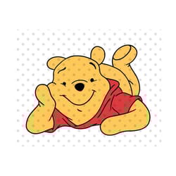pooh svg, honey bear svg, winnie svg, pooh friends svg, svg, layered cricut svg