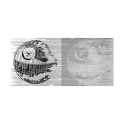 death star svg files digital illustration, digital download svg vector design, death star svg