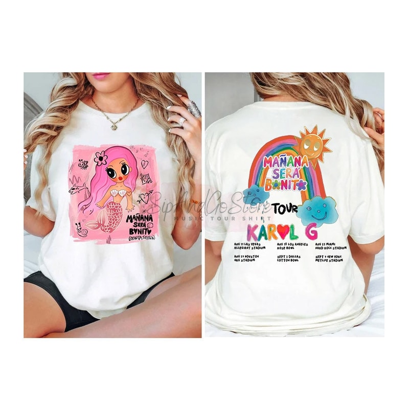 Karol G Manana Sera Bonito Shirt, Karol G 2023 Tour Sweatshirt, La Bichota Shirt, Karol G Red Hair, Music Concert Merch, Karol G Fan Gift - 1.jpg