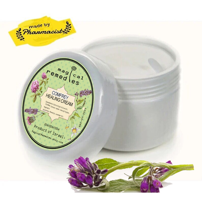 Comfrey Cream Bone Joint Fractures Natural Heal Injuries 50 | Inspire ...