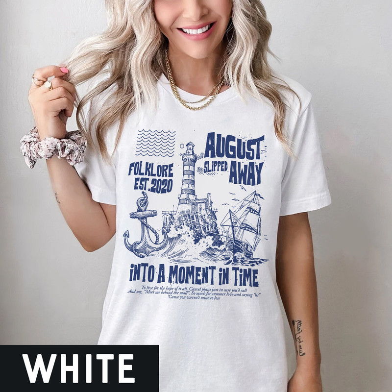 August Swiftie Tshirt, Swiftie Tee, Eras Tour Shirt, Swiftie Version, Swiftie Merch, Eras Tour Merch, Swiftie Fan Gift, Swiftie Merch - 3.jpg