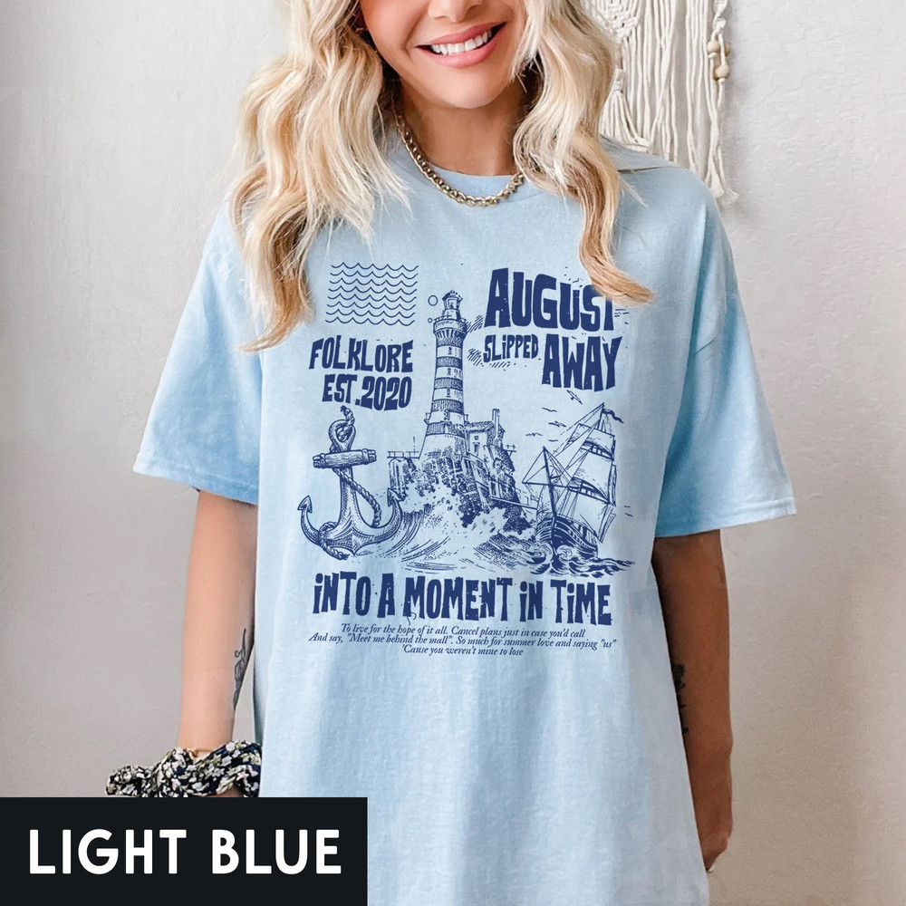 August Swiftie Tshirt, Swiftie Tee, Eras Tour Shirt, Swiftie Version, Swiftie Merch, Eras Tour Merch, Swiftie Fan Gift, Swiftie Merch - 4.jpg