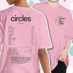 Circles Mac Unisex 2 side  Shirt, Mac Mill.er Vintage Circles Swimming Hoodie, Crewneck Shirt, Trend
