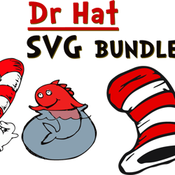 dr seuss bundle svg, dr seuss clipart, dr seuss birthday svg, dr seuss cat svg,  dr seuss fish svg digital download