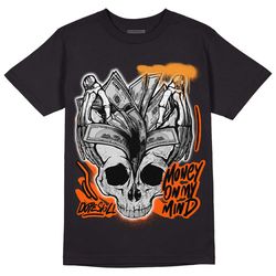 brilliant orange 12s dopeskill unisex shirt momm skull graphic