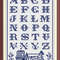 Alphabet - Cross Stitch Pattern - Antique Sampler - PDF Counted Vintage Pattern - Reproduction of 19th century (2).jpg