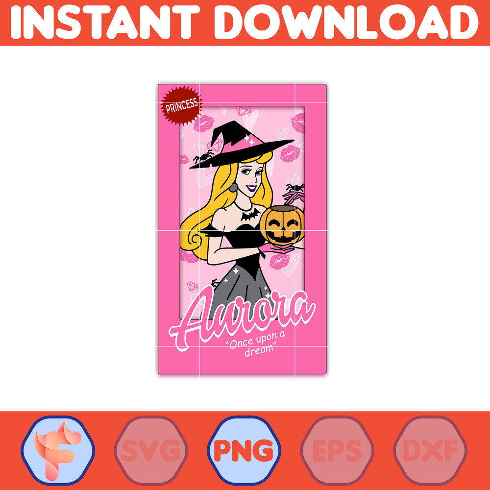 Halloween Princess Png, Trick Or Treat Png, Heart Princess Dolls PNG, Pink Doll PNG, Halloween Png, Pink Doll Princess Png, Spooky (6).jpg