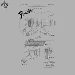 us patent   fender stratocaster guitar sublimation png download
