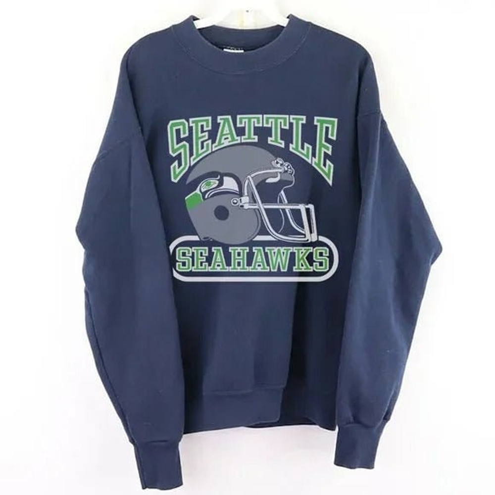 Vintage Seattle Seahawks Football Sweatshirt NFL Seattle Seahawks Shirt tee.jpg