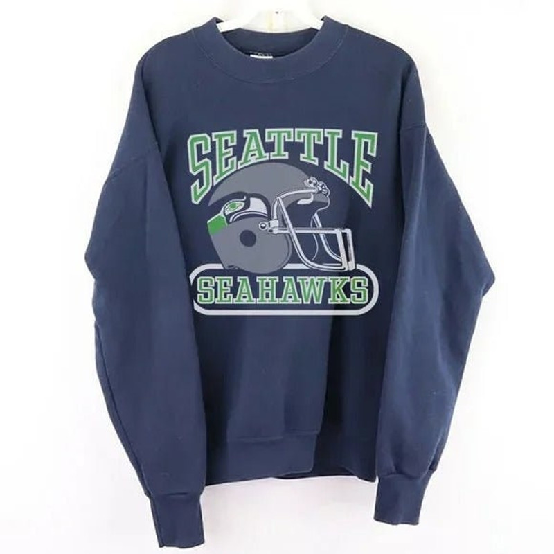 Vintage Seattle Seahawks Football Sweatshirt NFL Seattle Seahawks Shirt tee.jpg