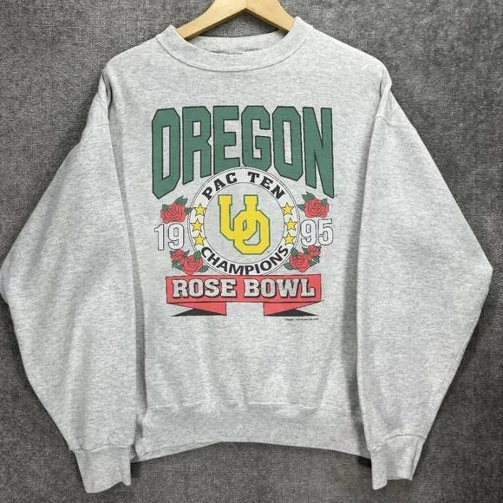 Vintage University of Oregon Ducks 1995 Rose Bowl Men Women football Sweatshirt.jpg